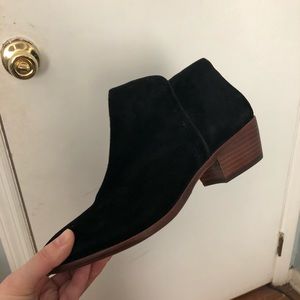 Suede Sam Edelman booties. NEVER WORN